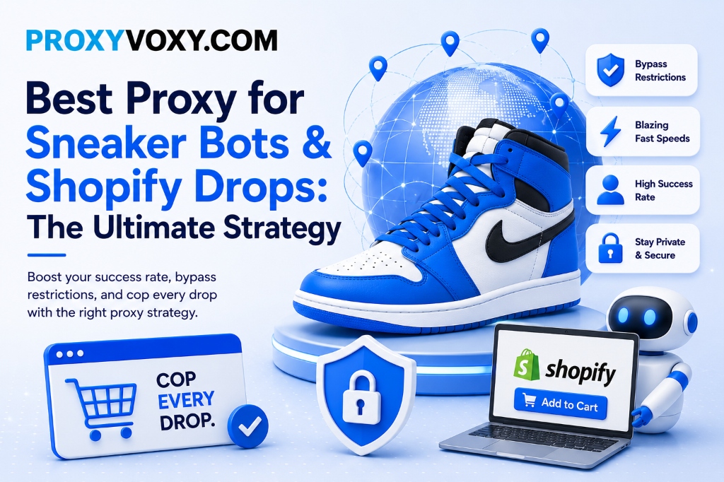 Best Proxy for Sneaker Bots & Shopify Drops: The Ultimate Strategy