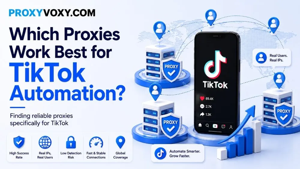 Best Proxies for TikTok Automation